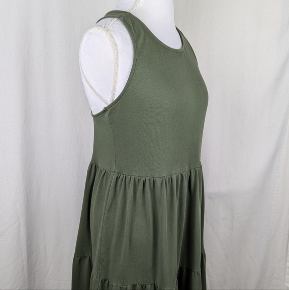J Crew tiered midi dress - Picture 3 of 11